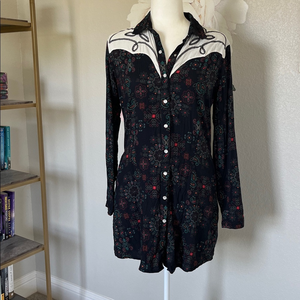 Western Pearlsnap Dress
